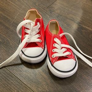 Red converse